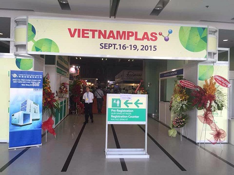 參與2015年越南塑橡膠展 Ho Hsiang Ching attend 2015 Vietnam Plas