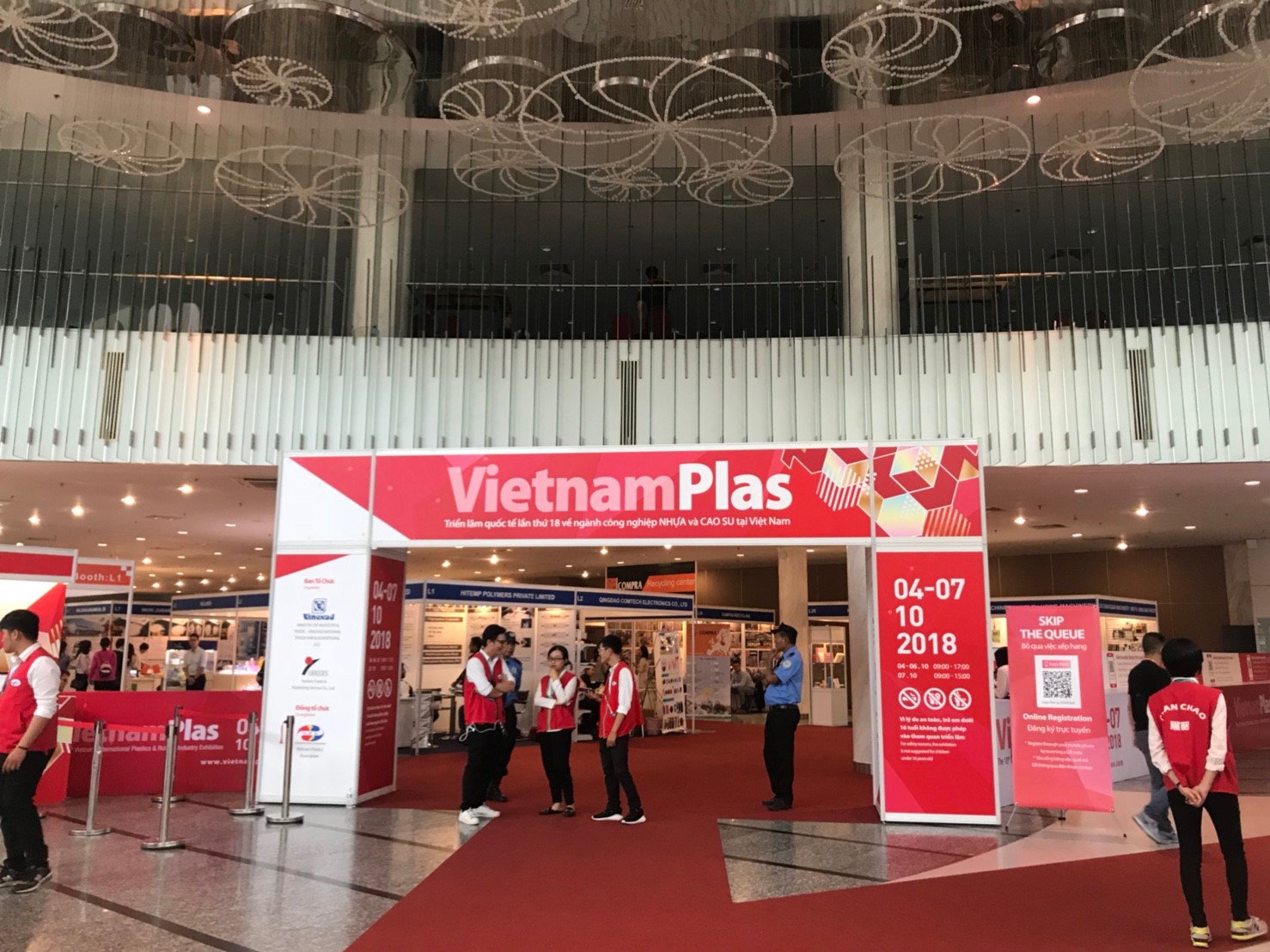 Ho Hsiang Ching Co.,Ltd (TPE/TPR) participate 2018 Vietnam Plas finished perfectly.